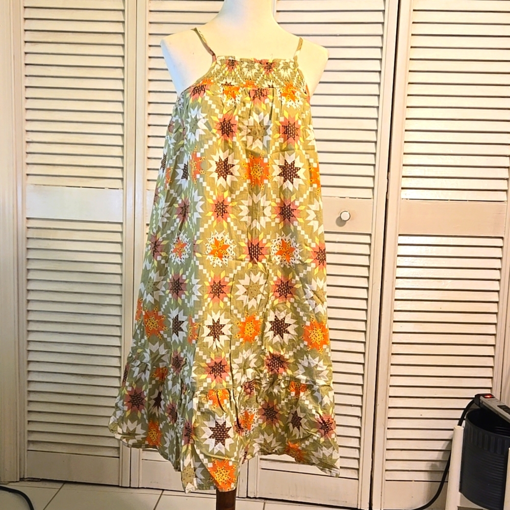 Starburst Tiered Dress